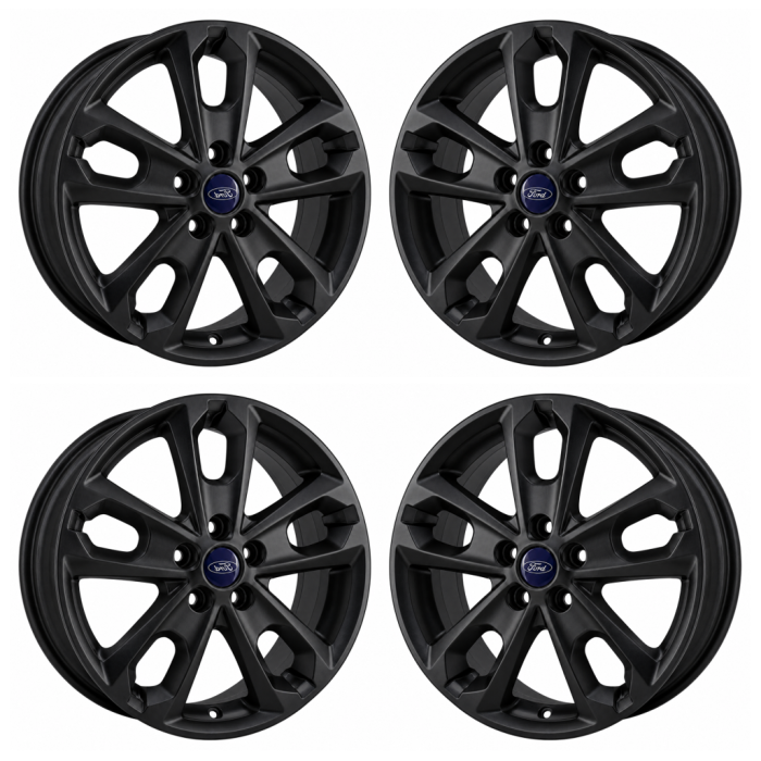Ford Transit Connect Exchange Wheels Set of 4-Exchange Rims Set of 4 Satin Black 3976