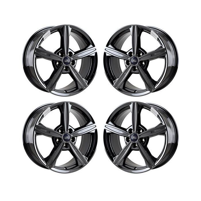 Ford Fusion Wheel Rim PVD Black Chrome 3985 Stock Factory OEM Replacement