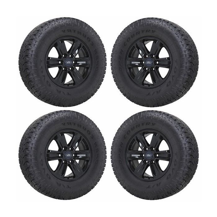 Ford F-150 Wheel and Tire Sets-Wheel and Tire Packages-Wheel & Tire Sets-Wheel & Tire Packages-Wheel and Rim Sets-Wheel and Rim Packages-Wheel & Rim Sets -Wheel & Rim Packages Gloss Black 3995
