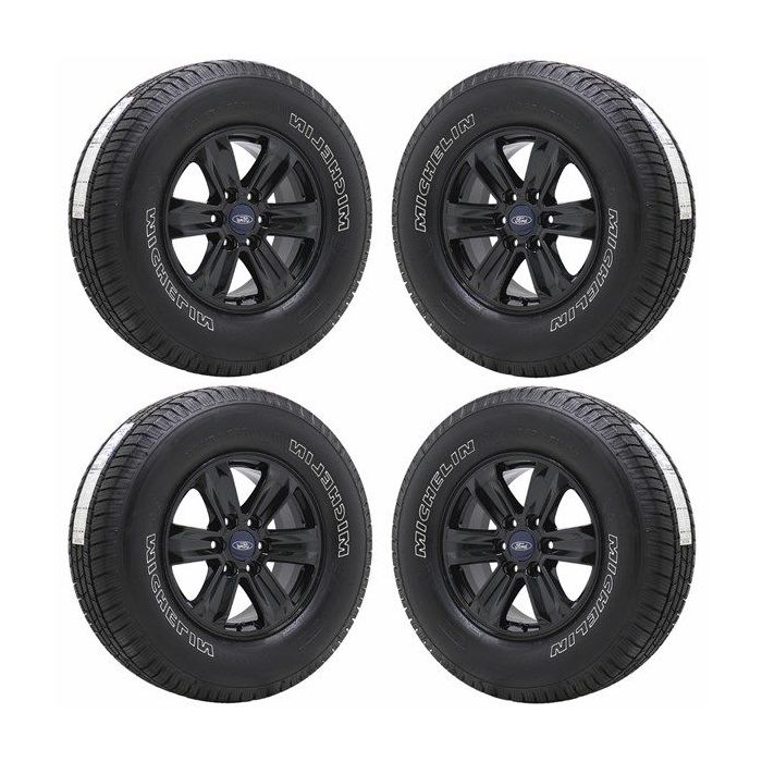 Ford F-150 Wheel and Tire Sets-Wheel and Tire Packages-Wheel & Tire Sets-Wheel & Tire Packages-Wheel and Rim Sets-Wheel and Rim Packages-Wheel & Rim Sets -Wheel & Rim Packages Gloss Black 3995