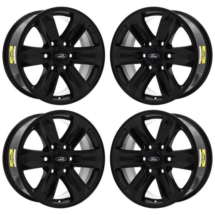 Ford F-150 Exchange Wheels Set of 4-Exchange Rims Set of 4 Satin Black 3995