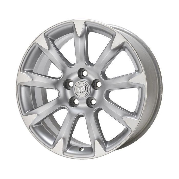 Buick LaCrosse Wheel Rim Machined Lip Silver 4097 Stock Factory OEM Replacement