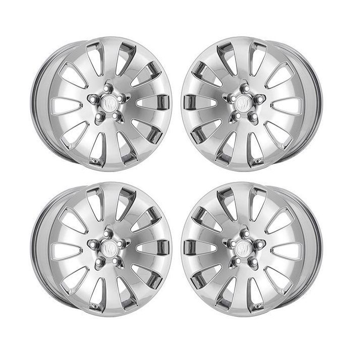 Buick Regal Wheel Rim PVD Bright Chrome 4101 Stock Factory OEM Replacement