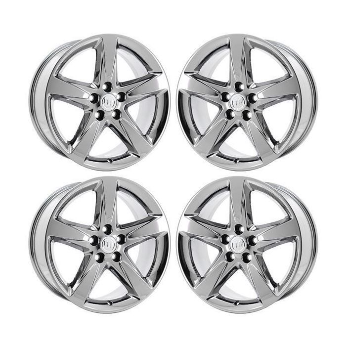 Buick LaCrosse Wheel Rim PVD Bright Chrome 4103 Stock Factory OEM Replacement
