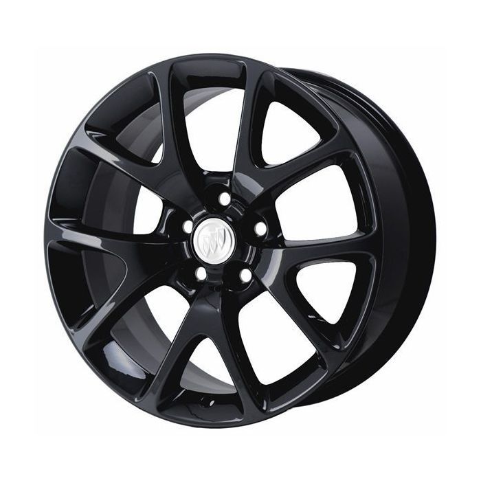 Buick LaCrosse Wheel Rim Gloss Black 4108 Stock Factory OEM Replacement