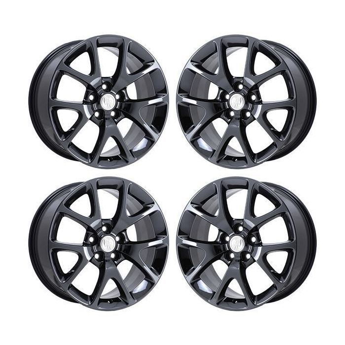 Buick LaCrosse Wheel Rim PVD Black Chrome 4108 Stock Factory OEM Replacement