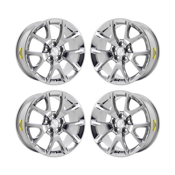Buick LaCrosse Wheel Rim PVD Bright Chrome 4108 Stock Factory OEM Replacement