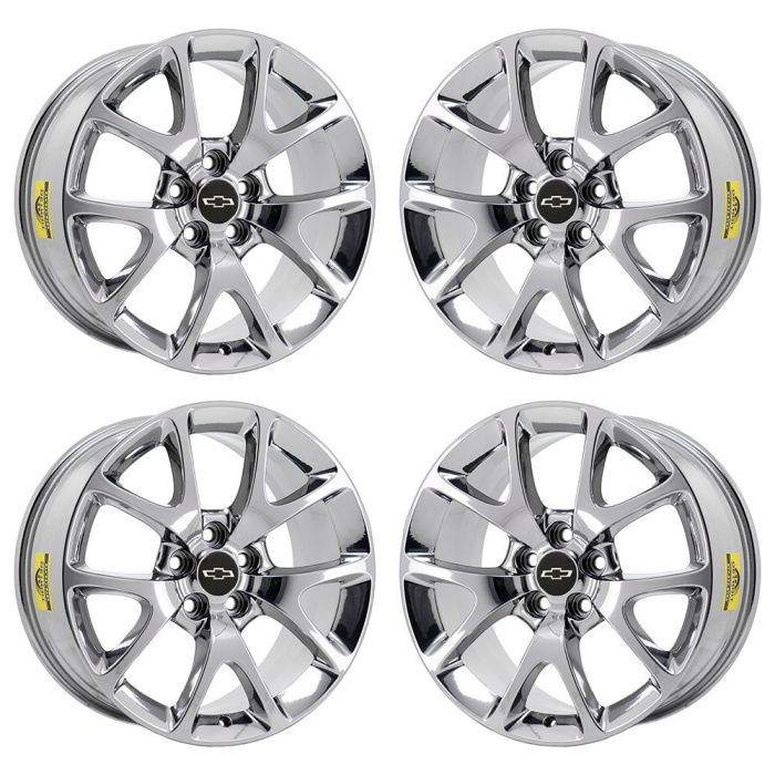 Chevrolet Impala Wheel Rim PVD Bright Chrome 4108B Stock Factory OEM Replacement