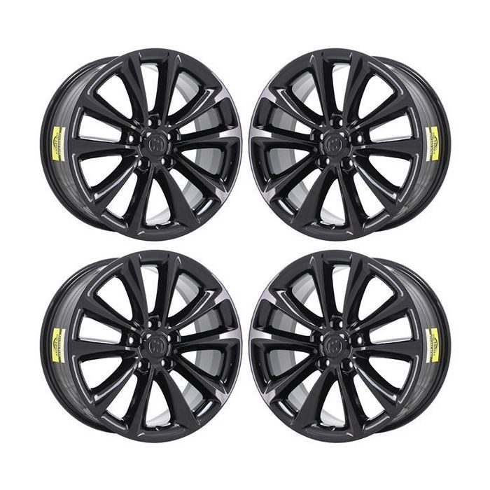Buick Verano Exchange Wheels Set of 4-Exchange Rims Set of 4 Gloss Black 4111