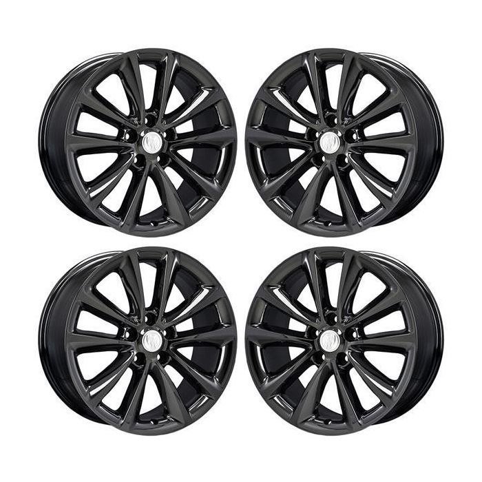 Buick Verano Wheel Rim PVD Black Chrome 4111 Stock Factory OEM Replacement