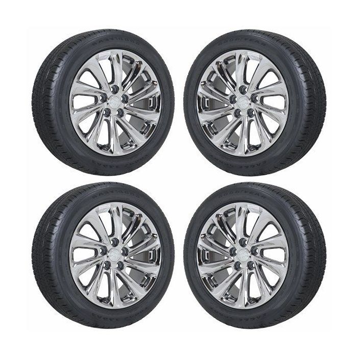 Buick LaCrosse Wheel and Tire Sets-Wheel and Tire Packages-Wheel & Tire Sets-Wheel & Tire Packages-Wheel and Rim Sets-Wheel and Rim Packages-Wheel & Rim Sets -Wheel & Rim Packages PVD Bright Chrome 4114