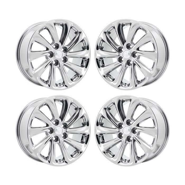 Buick LaCrosse Wheel Rim PVD Bright Chrome 4114 Stock Factory OEM Replacement