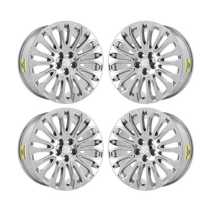 Buick LaCrosse Wheel Rim PVD Bright Chrome 4117 Stock Factory OEM Replacement