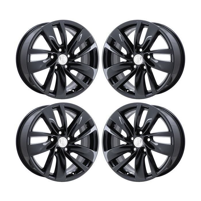 Buick Regal Wheel Rim PVD Black Chrome 4119 Stock Factory OEM Replacement