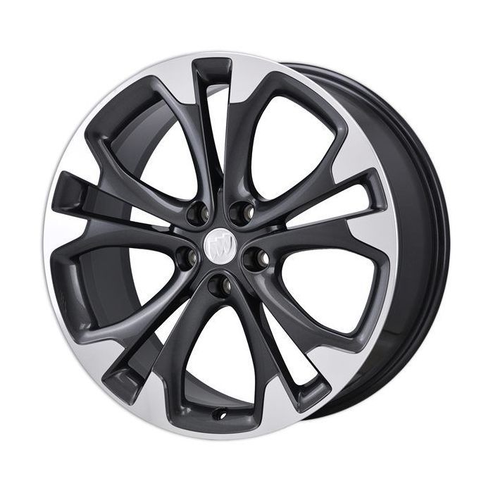 Buick Cascada Wheel Rim Machined Lip Grey 4138 Stock Factory OEM Replacement