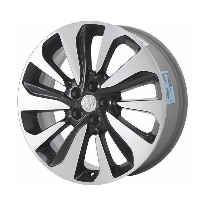 Buick Encore Wheel Rim Machined Black 4148 Stock Factory OEM Replacement