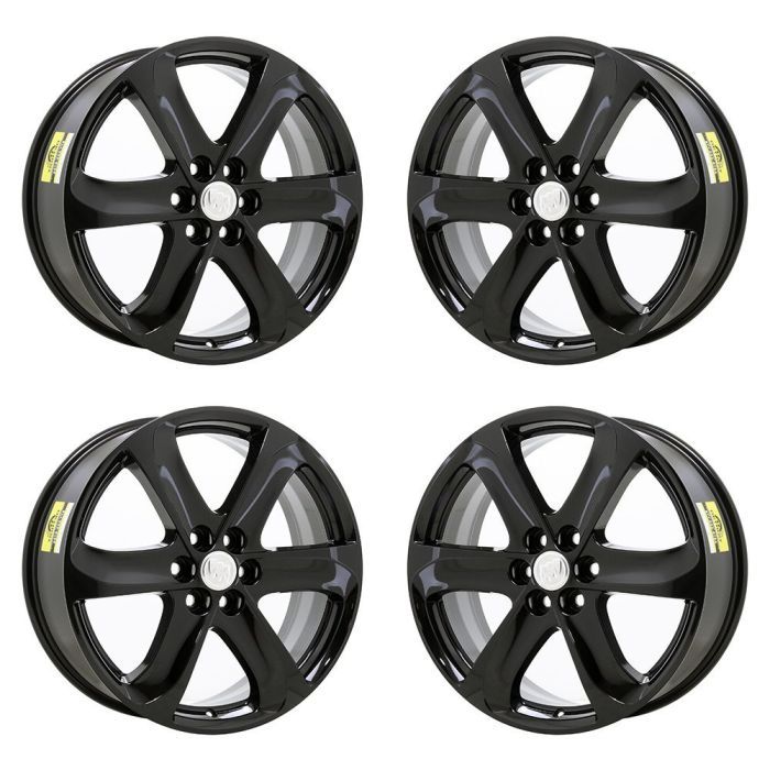 Buick Enclave Exchange Wheels Set of 4-Exchange Rims Set of 4 Gloss Black 4154