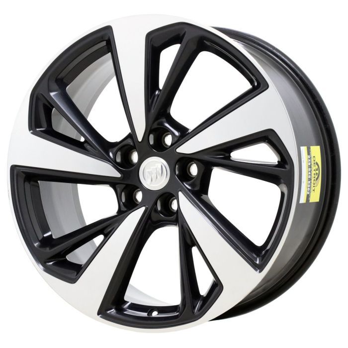 Buick Envision Wheel Rim Machined Black 4161 Stock Factory OEM Replacement