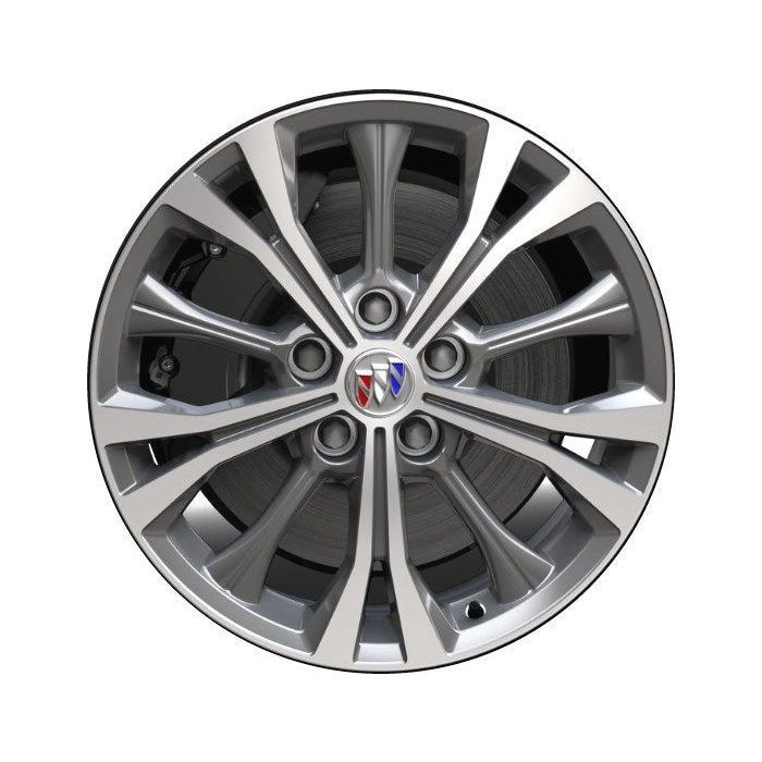 Buick Envision Wheel Rim Machined Grey 4164 Stock Factory OEM Replacement