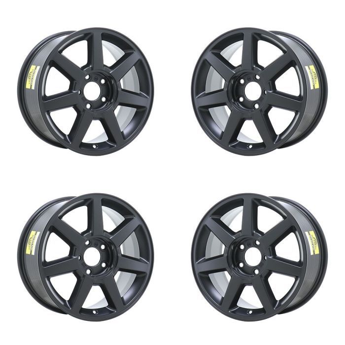Cadillac STS Exchange Wheels Set of 4-Exchange Rims Set of 4 Satin Black 4582 (F)