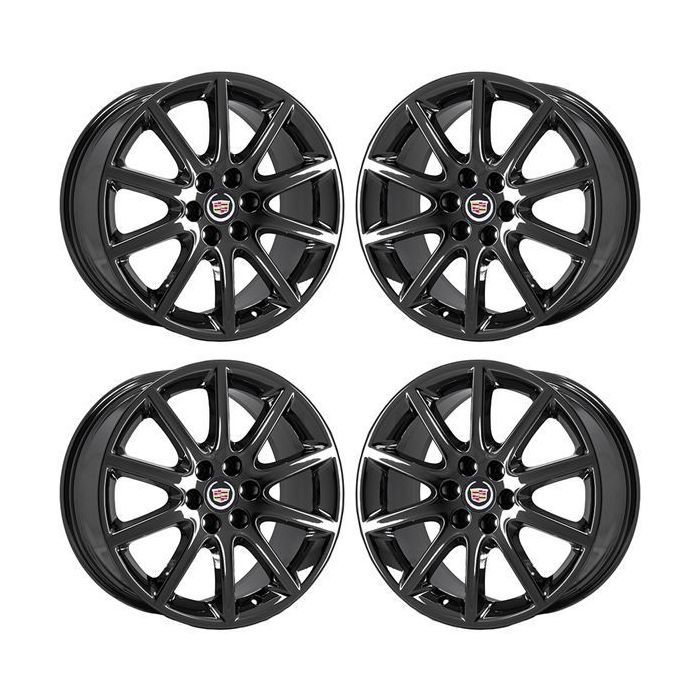 Cadillac CTS-V Wheel Rim PVD Black Chrome 4595 (F) Stock Factory OEM Replacement