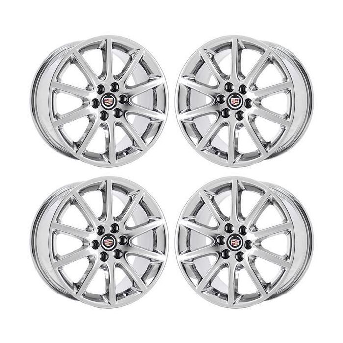 Cadillac CTS-V Wheel Rim PVD Bright Chrome 4595 (F) Stock Factory OEM Replacement