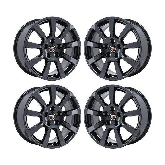 Cadillac CTS Wheel Rim PVD Black Chrome 4628 Stock Factory OEM Replacement