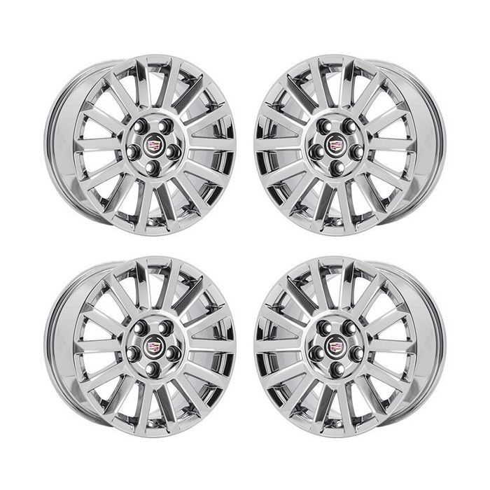 Cadillac CTS Wheel Rim PVD Bright Chrome 4668 Stock Factory OEM Replacement