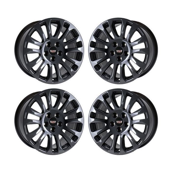 Cadillac CTS Wheel Rim PVD Black Chrome 4669 (F) Stock Factory OEM Replacement