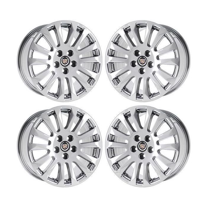 Cadillac CTS Wheel Rim PVD Bright Chrome 4669 (F) Stock Factory OEM Replacement