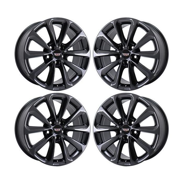 Cadillac XTS Wheel Rim PVD Black Chrome 4696 Stock Factory OEM Replacement