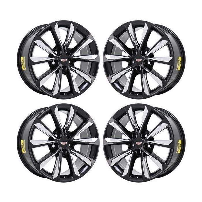 Cadillac XTS Exchange Wheels Set of 4-Exchange Rims Set of 4 Gloss Black 4697