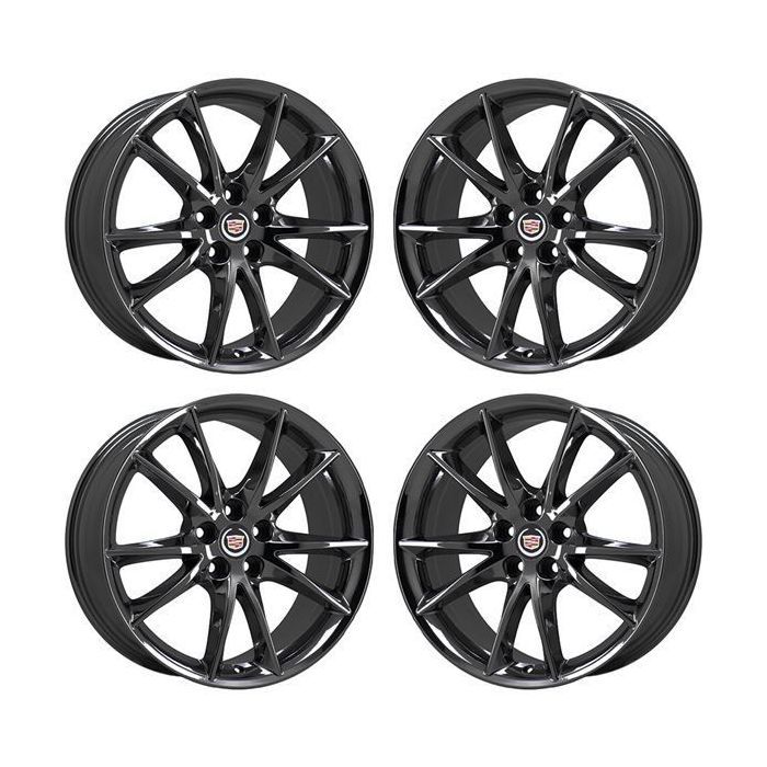Cadillac XTS Wheel Rim PVD Black Chrome 4698 Stock Factory OEM Replacement
