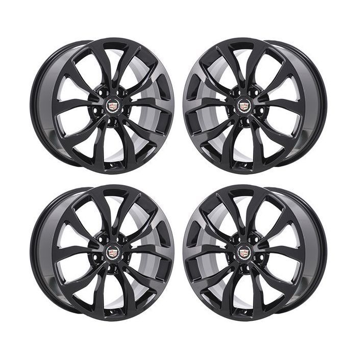 Cadillac ATS Exchange Wheels Set of 4-Exchange Rims Set of 4 Gloss Black 4704 (F)