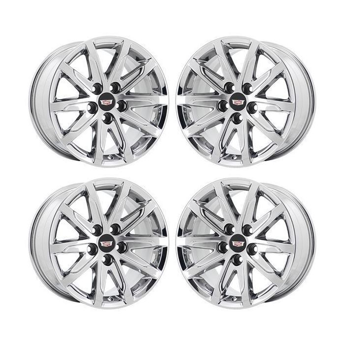 Cadillac CTS Wheel Rim PVD Bright Chrome 4712 Stock Factory OEM Replacement