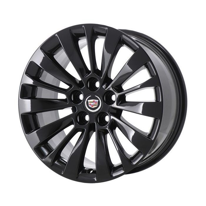 Cadillac CTS Wheel Rim Gloss Black 4715 Stock Factory OEM Replacement