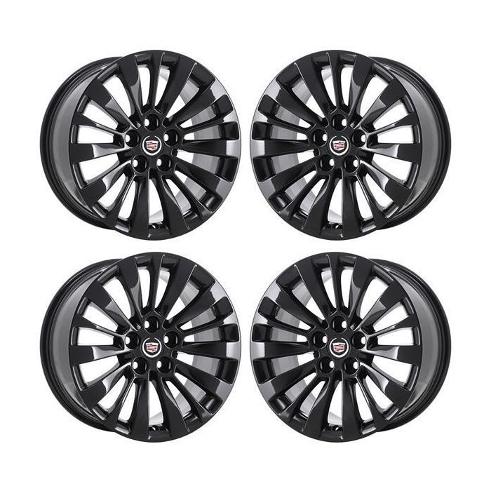 Cadillac CTS Exchange Wheels Set of 4-Exchange Rims Set of 4 Gloss Black 4715