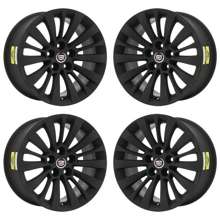 Cadillac CTS Exchange Wheels Set of 4-Exchange Rims Set of 4 Satin Black 4715