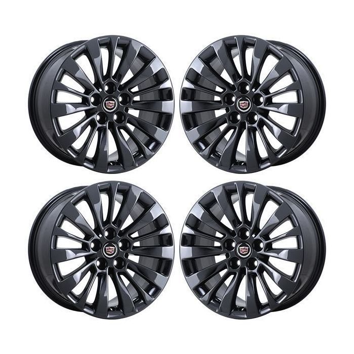 Cadillac CTS Wheel Rim PVD Black Chrome 4715 Stock Factory OEM Replacement