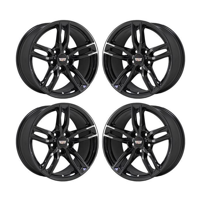 Cadillac CTS Wheel Rim PVD Black Chrome 4716 (F) Stock Factory OEM Replacement