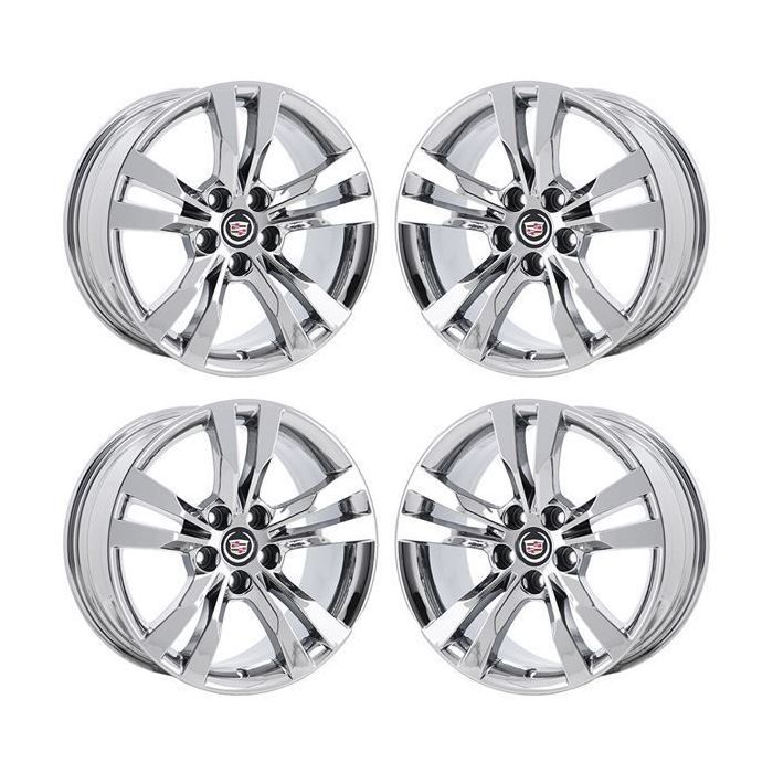 Cadillac CTS Wheel Rim PVD Bright Chrome 4717 (F) Stock Factory OEM Replacement