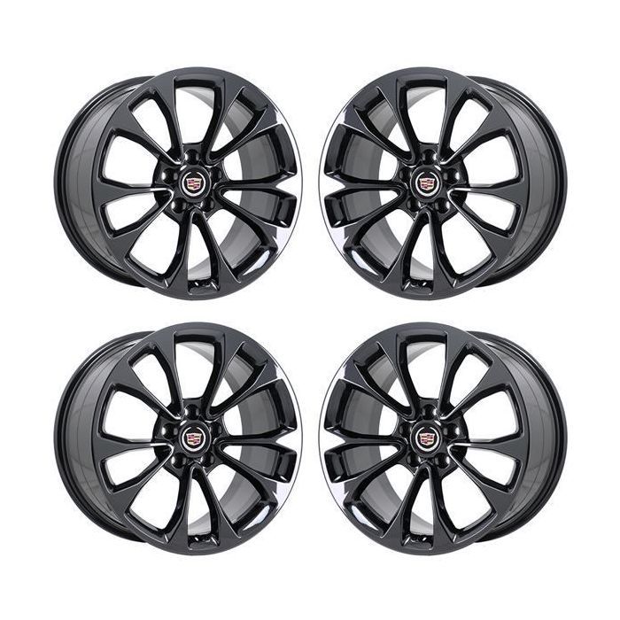 Cadillac ATS Wheel Rim PVD Black Chrome 4731 (F) Stock Factory OEM Replacement