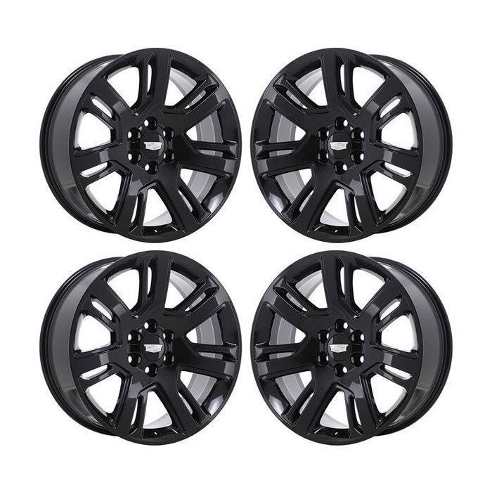 Cadillac Escalade Exchange Wheels Set of 4-Exchange Rims Set of 4 Gloss Black 4738