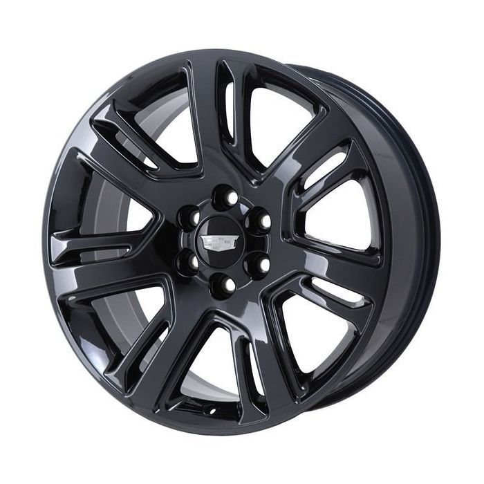 Cadillac Escalade Wheel Rim PVD Black Chrome 4738 Stock Factory OEM Replacement