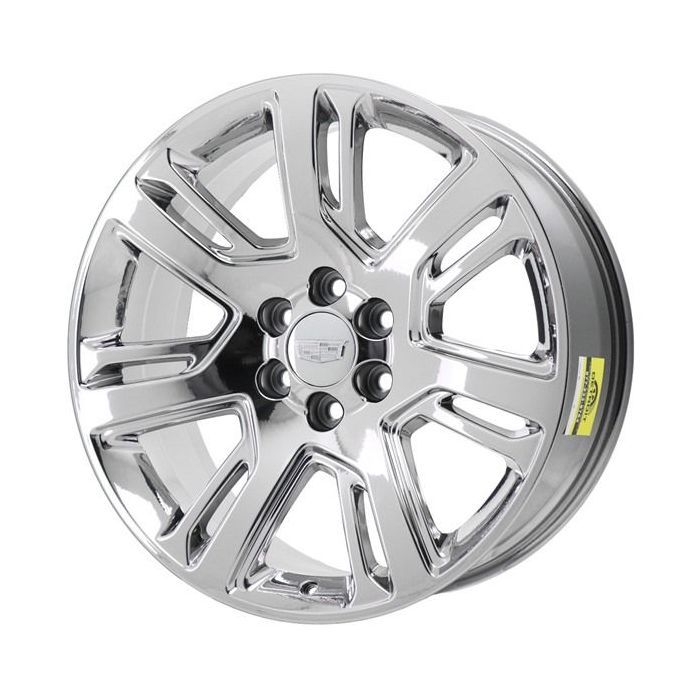 Cadillac Escalade Wheel Rim PVD Bright Chrome 4738 Stock Factory OEM Replacement