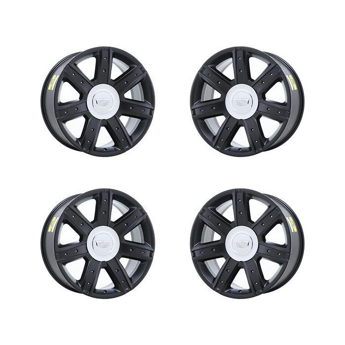 Cadillac Escalade Exchange Wheels Set of 4-Exchange Rims Set of 4 Satin Black 4739