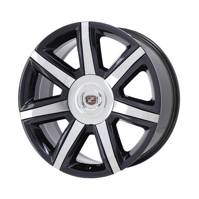Cadillac Escalade Wheel Rim PVD Black Chrome 4739 Stock Factory OEM Replacement