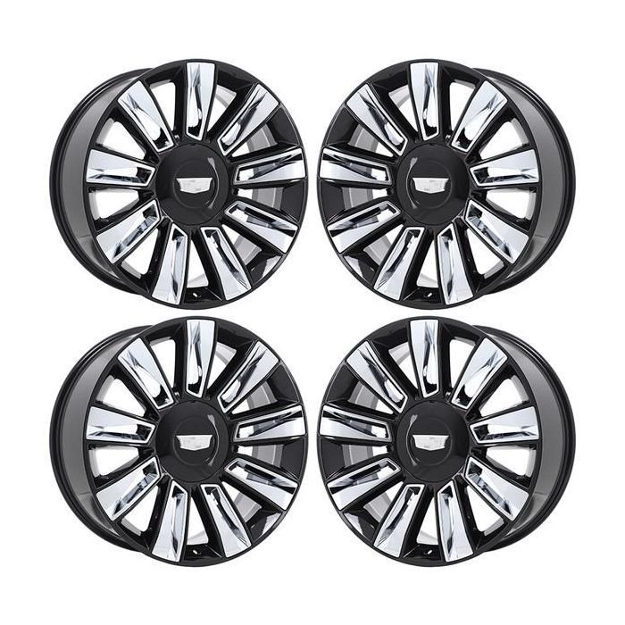 Cadillac Escalade Exchange Wheels Set of 4-Exchange Rims Set of 4 Gloss Black 4740