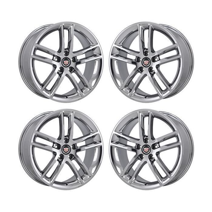 Cadillac ATS Wheel Rim PVD Bright Chrome 4742 (F) Stock Factory OEM Replacement