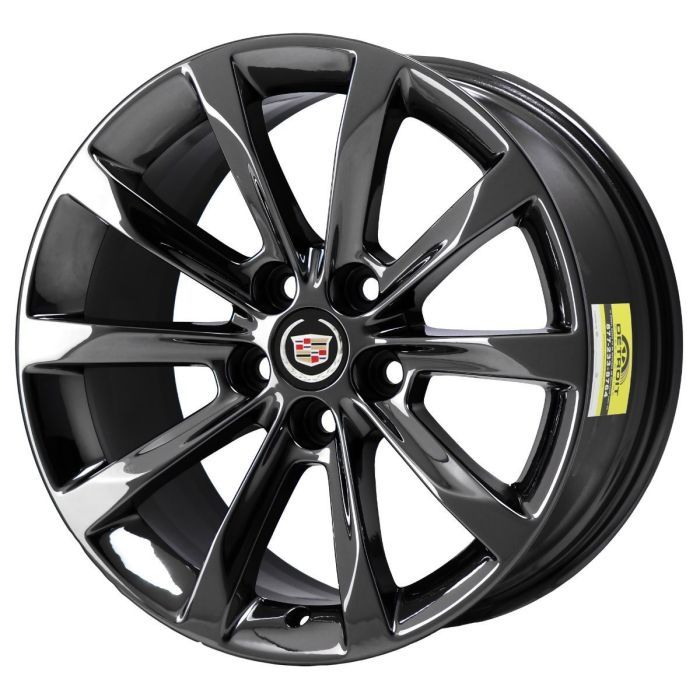 Cadillac CTS Wheel Rim PVD Black Chrome 4749 Stock Factory OEM Replacement